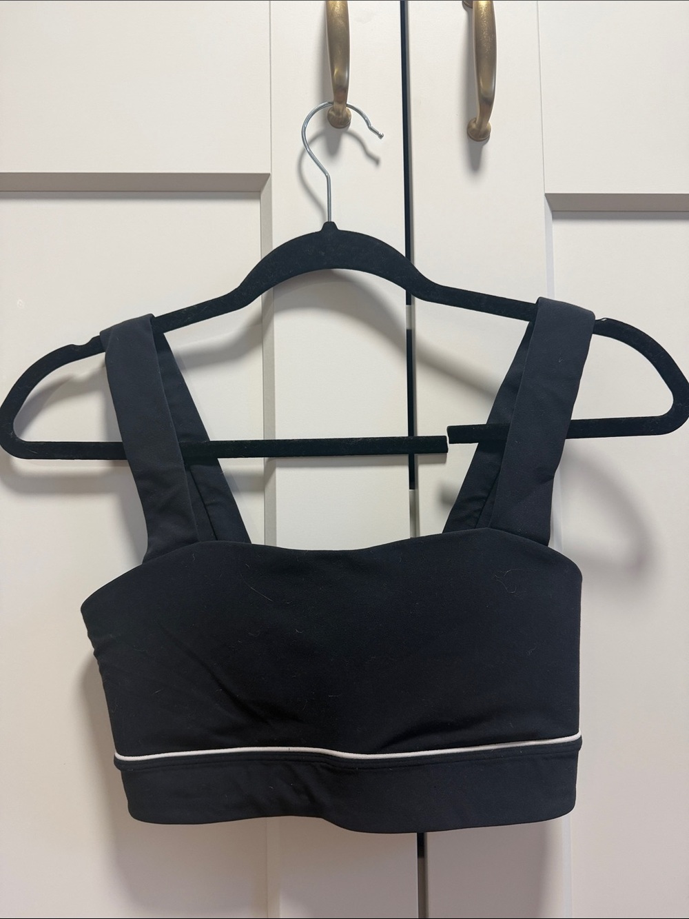 all in motion Black Sports Bra